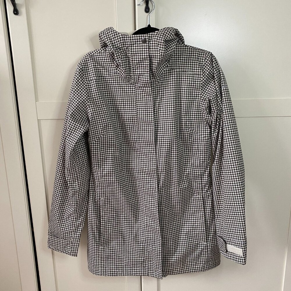 Columbia Omni-Tech Classic Chic Houndstooth Rain Jacket – Size Medium